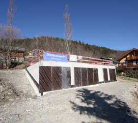 Meribel Chalet Construction Building a new chalet Foundations